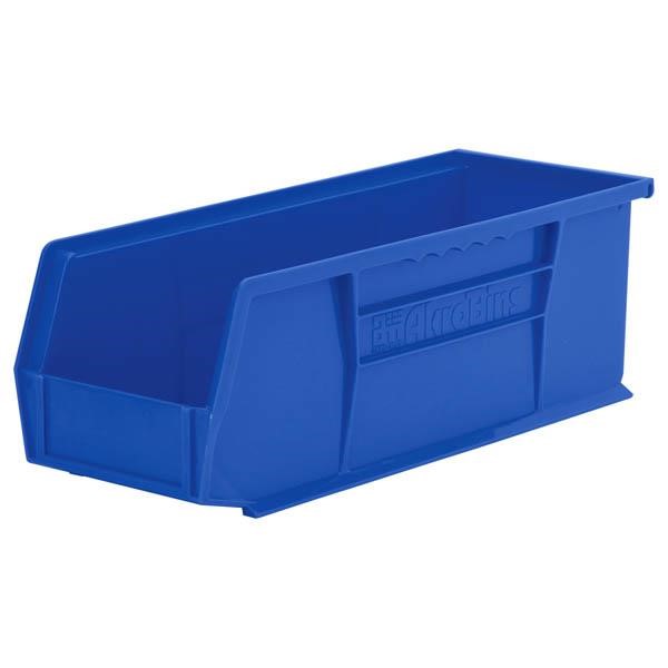 Akro-Mils 30234BLUE Akro-Mils® AkroBins® Standard Storage Bin, 14 3/4"L x 5"H x 5 1/2"W, Blue, 1/Each
