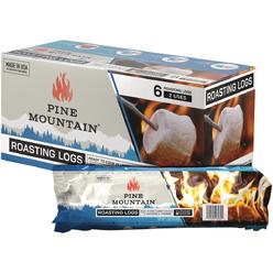 Pine Mountain 800-000-188 Pine Mountain Roasting 1-Hour Fire Log (6-Pack) 800-000-188