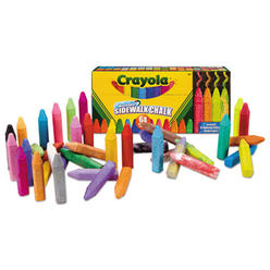 Crayola BINNEY & SMITH / CRAYOLA 512064 Crayola® CHALK,WASHABLE,ULT,64CT 512064