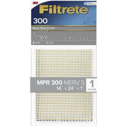 3M 323DC-4 3M Filtrete 14 In. x 24 In. x 1 In. Basic Dust & Lint 300 MPR Furnace Filter 323DC-4 Pack of 4