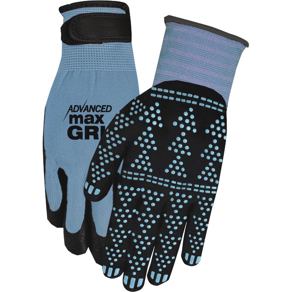 Midwest Gloves & Gear 95SL-SM-DB-6 Midwest Gloves & Gear Advanced MAX Grip Unisex Small/Medium Nitrile Coated Gloves 95SL-SM-DB-
