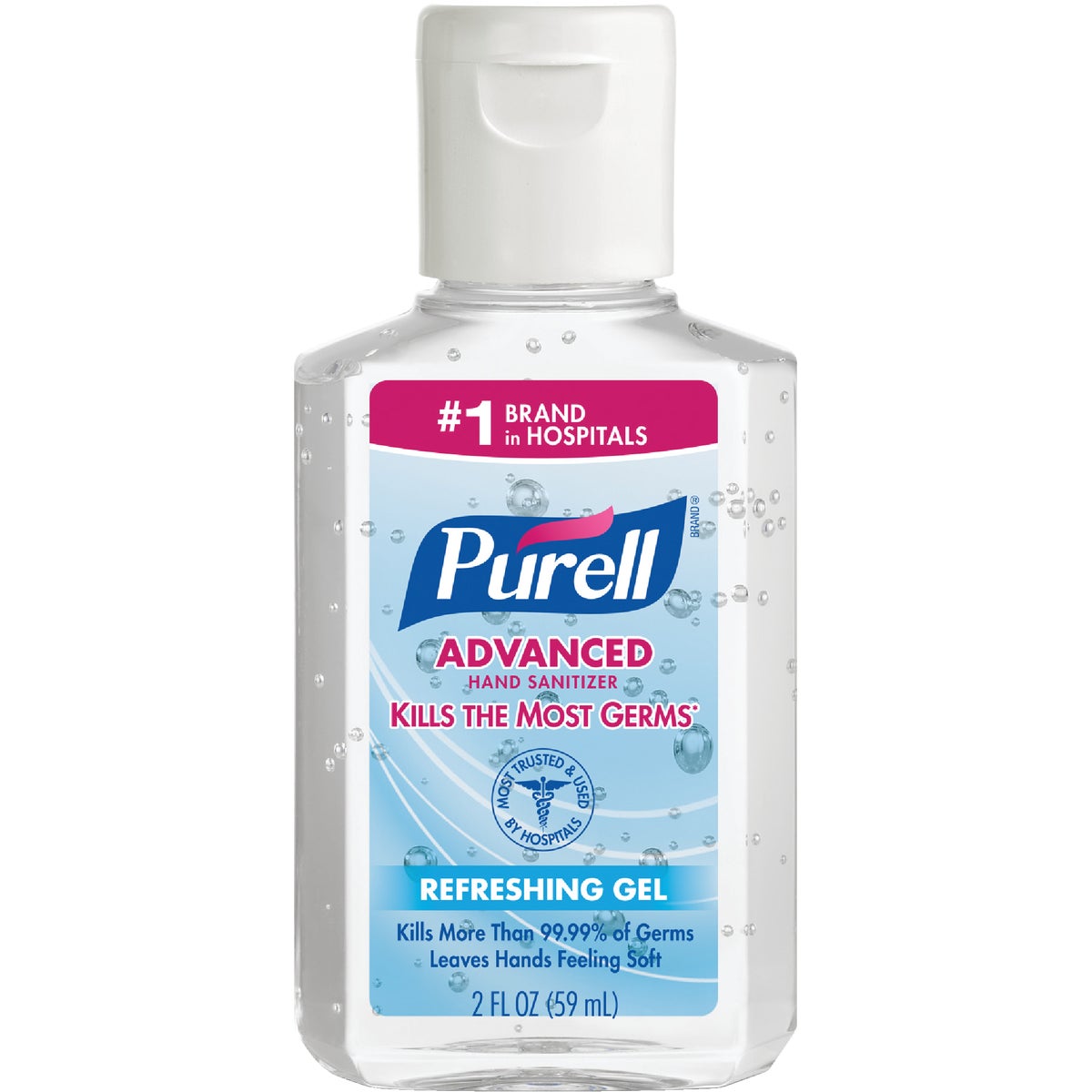 Purell 9605-24 Purell 2 Oz. Advanced Hand Sanitizer Refreshing Gel Flip Cap 9605-24 Pack of 24