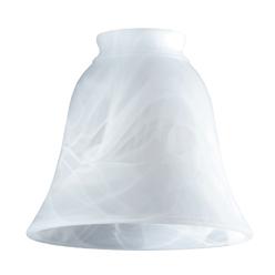 Westinghouse 8127200 2.25 in. Milky Scavo Bell Lamp Shade - Pack of 6