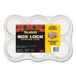 SCOTCH CORPORATION Scotch MMM39506 Box Lock Shipping Packaging Tape, 3 in. Core