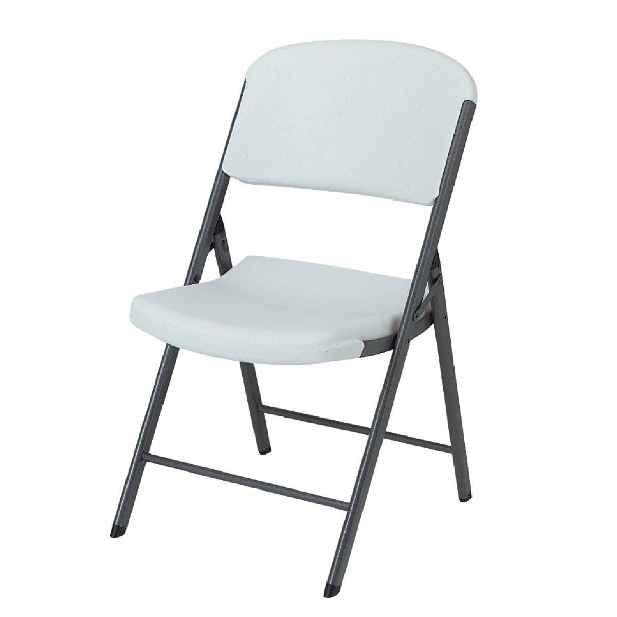 Lifetime 2802 Lifetime Contoured Folding Chair, White 2802
