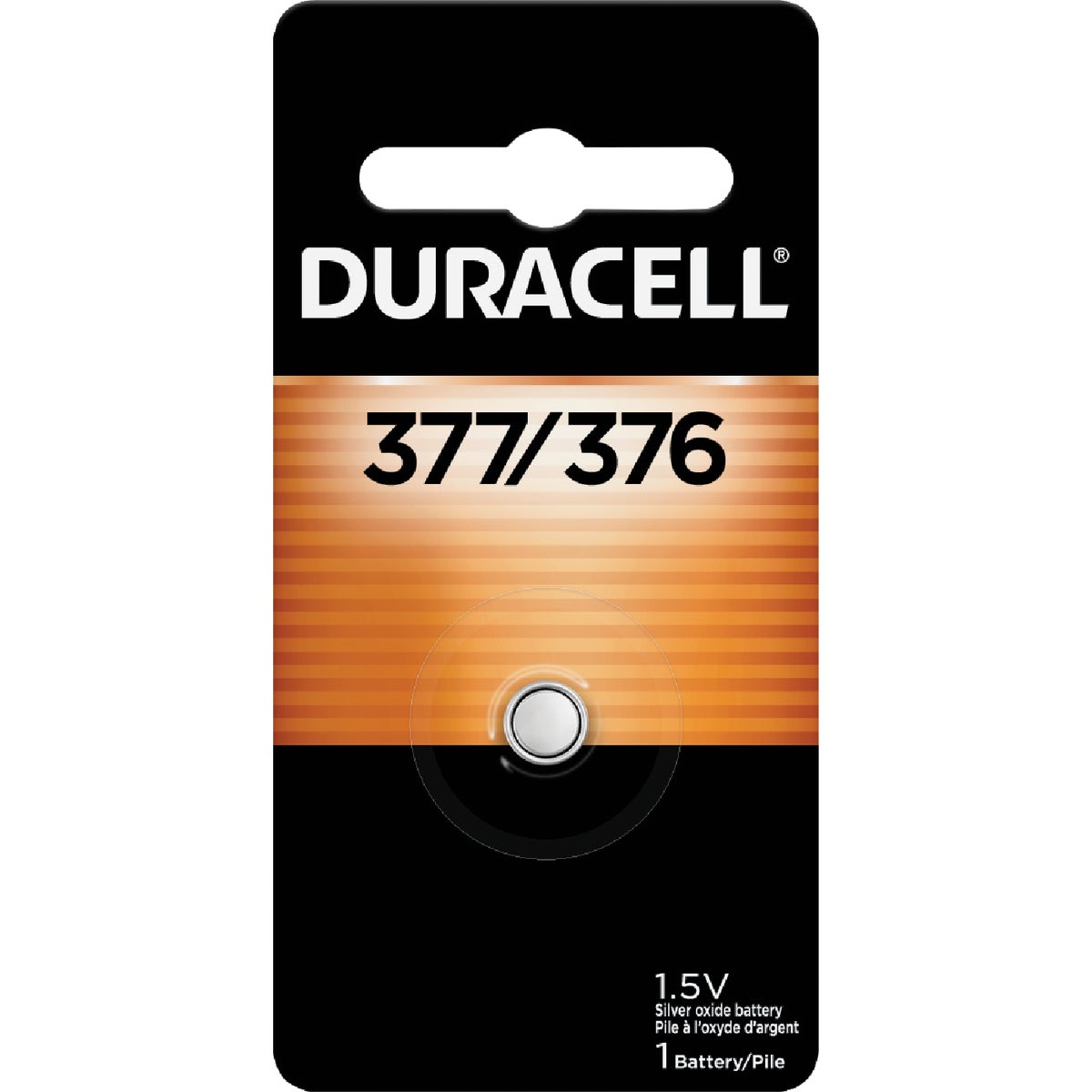 Duracell 41687 Duracell 376/377 Silver Oxide Button Cell Battery 41687
