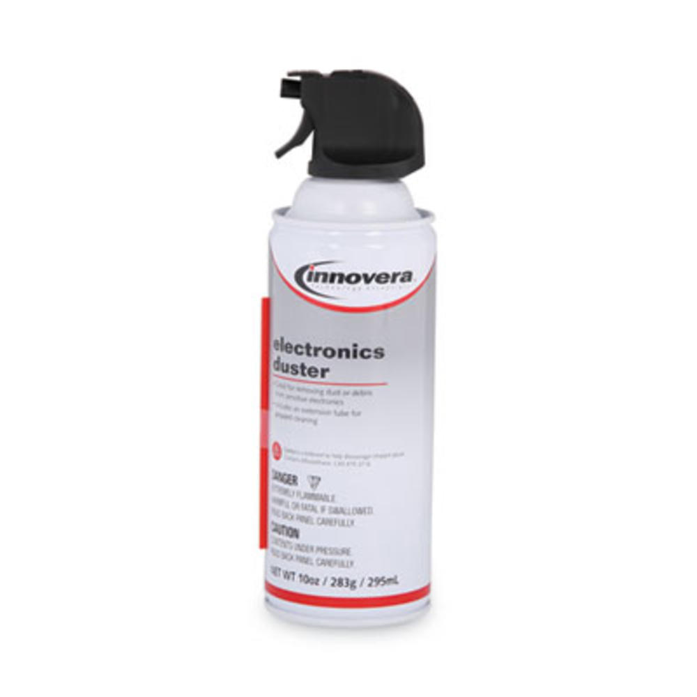 INNOVERA IVR10010 Innovera® Compressed Air Duster Cleaner, 10 Oz Can IVR10010
