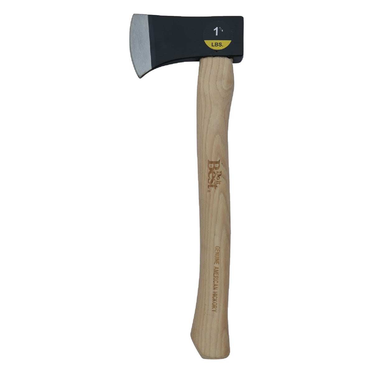 SIM Supply, Inc. 30514 Do it Best 14 In. L. 1-1/4 Lb. Head Hickory Wood Handle Camper Axe 30514