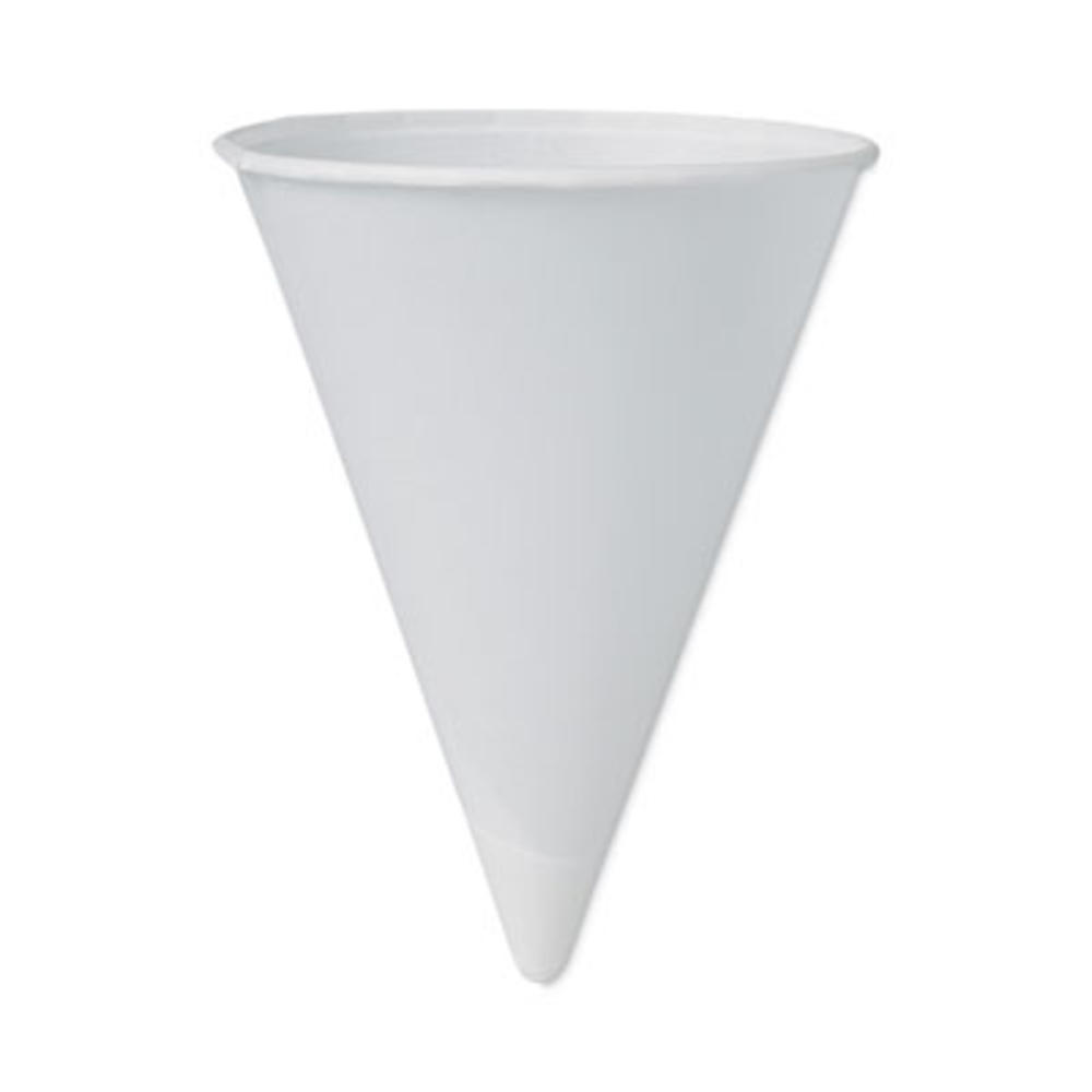 Solo DART 4BR-2050 SOLO® Cone Water Cups, Cold, Paper, 4 Oz, White, 200/pack 4BR-2050