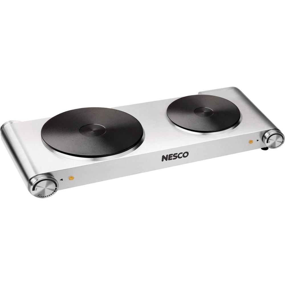 Nesco DB-02 Nesco Double Hot Plate with Die Cast Burner DB-02
