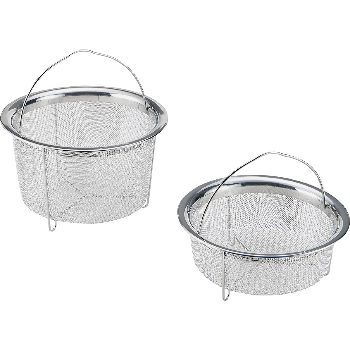 Instant Pot 5252247 Instant Pot Stainless Steel Mesh Steamer Basket Set (2-Pack) 5252247