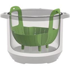 Instant Pot 5252049 Instant Pot Green Silicone Steamer Basket with Interlocking Handles 5252049