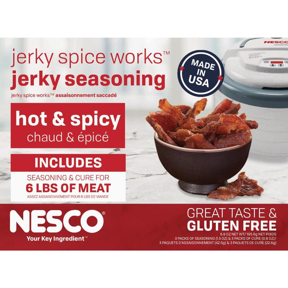 Nesco BJH-6 Nesco Hot & Spicy Jerky Seasoning, 6 Lb. Yield BJH-6
