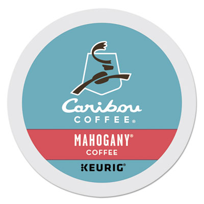 Caribou KEURIG DR PEPPER 6990 Caribou Coffee® Mahogany Coffee K-Cups, 24/ Box 6990