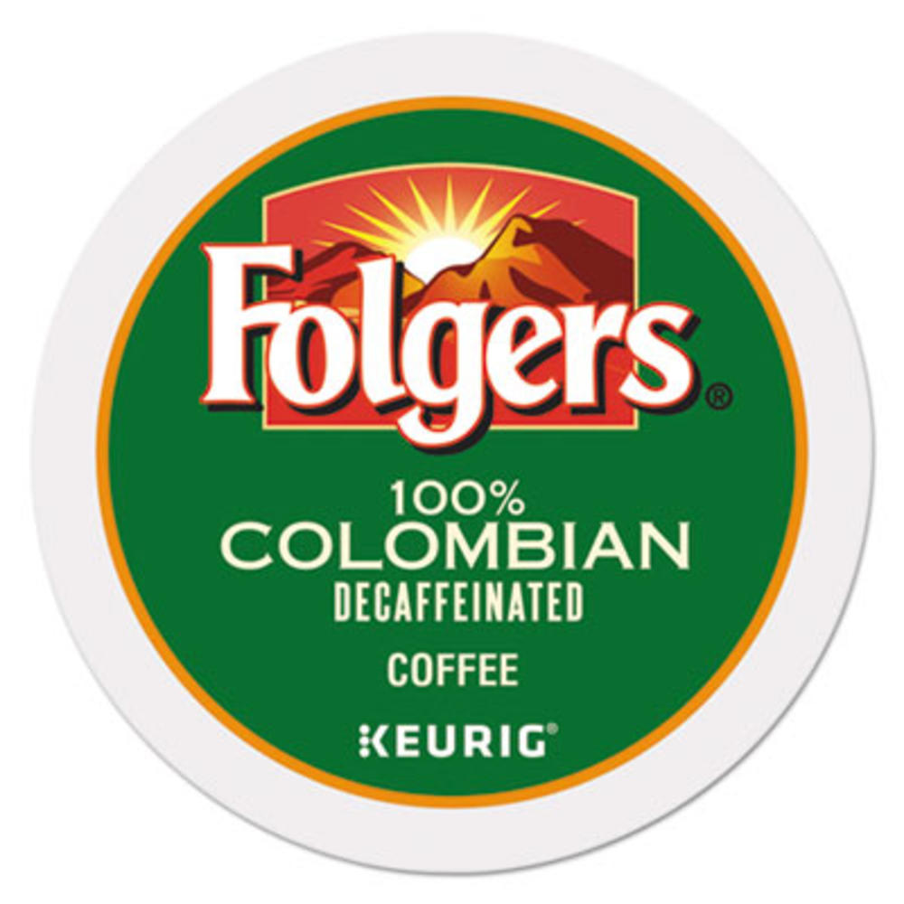 Folgers KEURIG DR PEPPER 0570 Folgers® 100% Colombian Decaf Coffee K-Cups, 24/box 0570