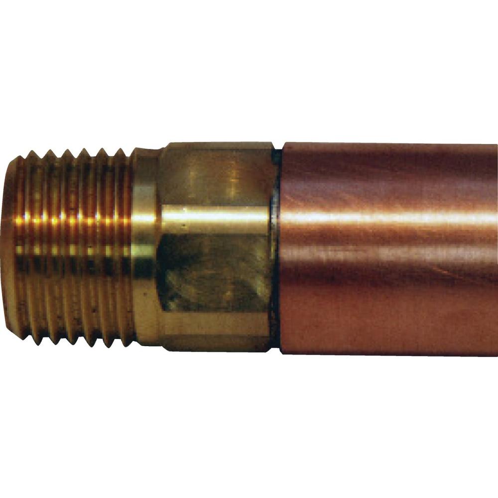 Mansfield Style Prier 478-12 Prier 1/2 In. SWT x 1/2 In. x 12 In. IPS Anti-Siphon Frost Free Wall Hydrant 478-12