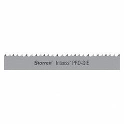 Starrett 99124-05-02 Starrett Band Saw Blade: 3/8 in Blade Wd, 62 in, 0.025 in Blade Thick, 10/14, Stainless Steel & Hard Alloys