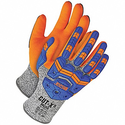 Bdg 99-1-9791-11 Bdg Coated Gloves: 2XL ( 11 ), ANSI Cut Level A5, ANSI Impact Level 2, Palm, Dipped, Nitrile, 1 PR  99-1-9791-1