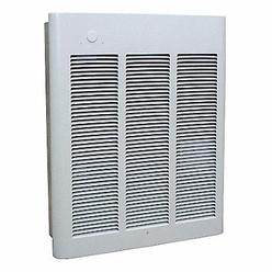 Qmark CWH3307F Qmark Recessed Electric Wall-Mount Heater: 1, 500W/3, 000W, 277V AC, 1-phase, White  CWH3307F
