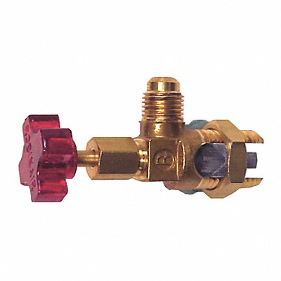 Robinair 40288 Robinair Refrigeration Line Piercing Valve: 1/4 in OD Connection Size, Metal  40288