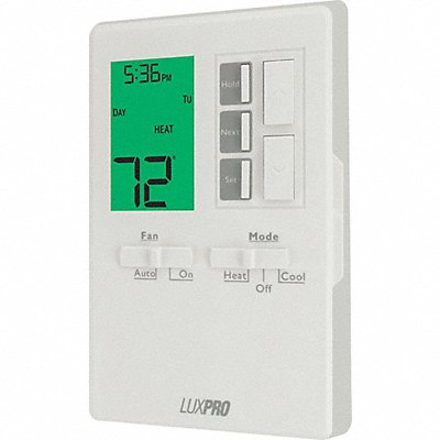 Lux P711V Lux Thermostat, Stages Heat 1, Stages Cool 1  P711V