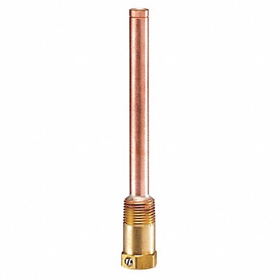 Johnson Controls WEL14A-603R Johnson Controls Immersion Well: Direct Mount with Setscrew, Brass, Copper  WEL14A-603R