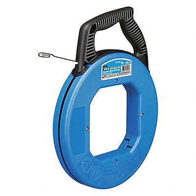 Ideal 31-066 Ideal Marked Fish Tape: 120 ft Lg, Manual Wind Tape Retraction, 1, 600 lb Tensile Strength, 31-066  31-066
