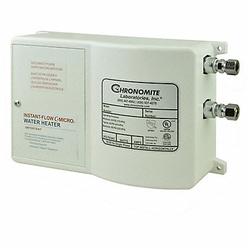 Chronomite Instant-Flow Micro CM-15L/240 110F Chronomite Instant-Flow Micro Electric Tankless Water Heater: Indoor, 3, 600 W, 1