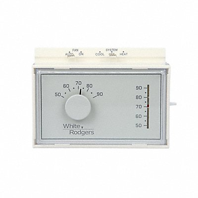 Emerson White Rodgers White-Rodgers Emerson 1F56N-444 Mechanical Heating and Cooling Thermostat