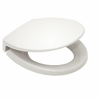 Toto SS113#01 Toto Toilet Seat: Cotton, Plastic, Slow Close Hinge, 3 in Seat Ht, 16 1/2 in Bolt to Seat Front, Closed  SS113#01
