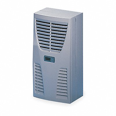 Rittal 3303510 Rittal Enclosure Air Conditioner: 2083 BtuH, Carbon Steel, Wall Mount, 8 in Dp, 11 in Wd, 22 in Ht  3303510