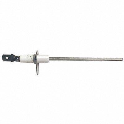 Supco FLS700 Supco Flame Sensor: Hot Surface Ignition, 1/4 in Quick Connect, 3 in Probe Lg (In.), LP/NG, Fixed  FLS700