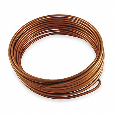 Jb Industries TC-42-12 Capillary Tubing: 0.042 in ID x 0.093 in OD Connection Size, 0.042 in Inside Dia., Copper, 12 ft Lg