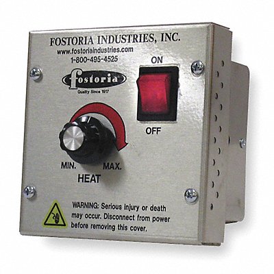 Fostoria VHC-32 Fostoria Variable Heat Control Knob: Variable Heat Control Knob, 3, 200 W Watt Output, 208/240V AC  VHC-32