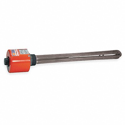 Tempco TSP02204 Tempco Screw Plug Immersion Heater: 120V AC, 475 W Watts, 1 in NPT, 21 sq in, 1 Phase, 60° to 250°F  TSP02204