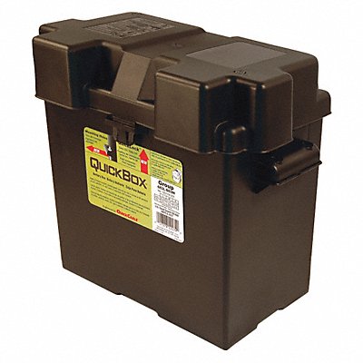 Quickcable 120174-360-001 Quickcable Battery Box: 6-Volt Vehicles, Group GC2 Fits Battery Size Group, 10 3/4 in Inside Lg  12017