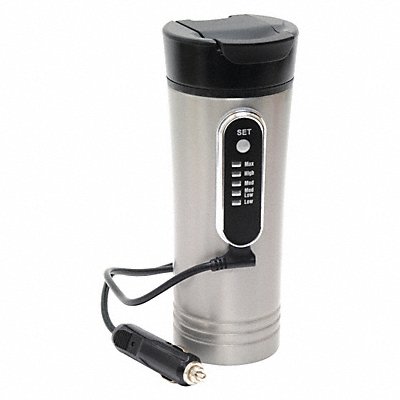 Roadpro RP0719 Roadpro Heated Mug: Travel, 15 oz, 12 V DC  RP0719