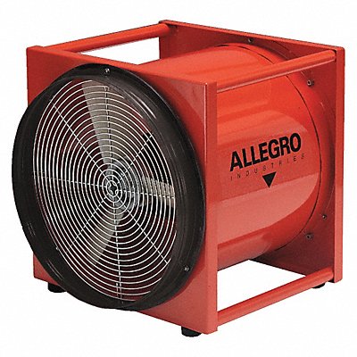 Allegro Industries Allegro 9515 Allegro Industries Confined Space Fan: 115 V AC, 16 in Duct Dia, 1/2 hp Horsepower, 1, 725 RPM Blower/Fan Speed  95
