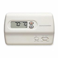 Emerson 1F89-211 Emerson Low Voltage Thermostat: Digital, Heat or Cool, Manual, Cool-Heat-Off, Auto-On  1F89-211