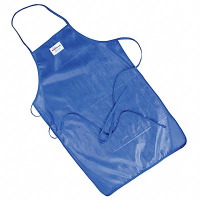 DayMark Safety Systems Daymark 50422 Daymark Bib Apron: One Size Fits All, 42 in Lg, 24 in Wd, Blue, Nylon  50422