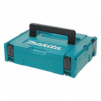 Makita 197210-9 Makita Tool Case: 15 1/2 in Overall Wd, 11 3/4 in Overall Dp, 4 3/8 in Overall Ht, Padlockable, Blue  197210-9