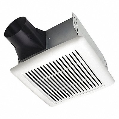 Broan A80 Broan Bathroom Fan: Ceiling, 80 cfm Max, 2 sones, 1 Speed, Round Duct  A80