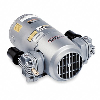 Gast 3HBB-32-M300AX Gast Piston Air Compressor: 0.333 hp, 1 Phase, 115V AC, 100 psi Max Continuous Pressure, 2.4 cfm  3HBB-32-M3