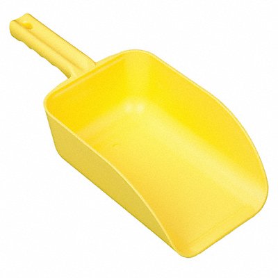 Remco 65006 Remco REMCO Large Hand Scoop: Yellow, 82 oz Capacity, 15 in Overall Lg, 5 9/10 in Overall Wd  65006