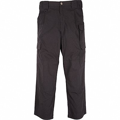 5.11 Tactical 74273 5.11 Men's Taclite Pants: 48 in, Black, 48 in Fits Waist Size, 39-1/2 in Inseam  74273