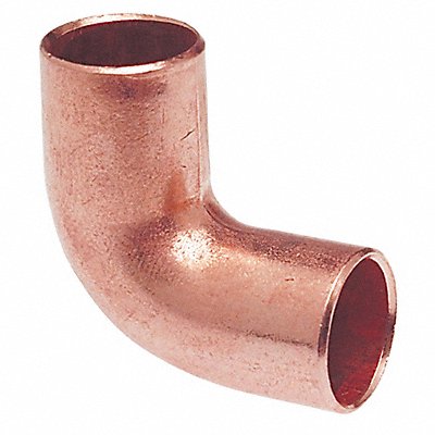 Nibco 60722 1/2 Nibco Close Rough Elbow: Wrot Copper, FTG x FTG, 1/2 in x 1/2 in Copper Tube Size  60722 1/2