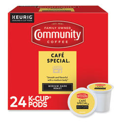 Community Coffee KEURIG DR PEPPER 5000374325 Community Coffee® Cafe Special K-Cup, 24/Box 5000374325