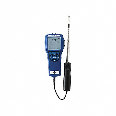 Tsi Alnor 9565 Tsi Alnor Anemometer: Hot Wire, Graphic LCD, Data Logging, 0 to 9, 999 fpm, Humidity Sensing  9565