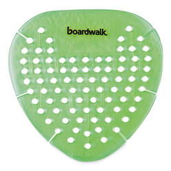 BOARDWALK BWKGEMHMI Boardwalk® Gem Urinal Screens, Herbal Mint Scent, Green, 12/box BWKGEMHMI