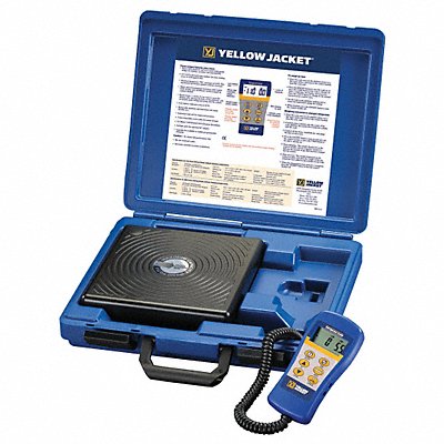 Yellow Jacket 68812 Yellow Jacket Refrigerant Charging or Recovery Scale: Electronic, 220 lb Max. Capacity (Lb.)  68812